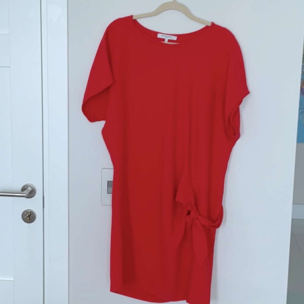 Gerard Darrel France red mini dress size L